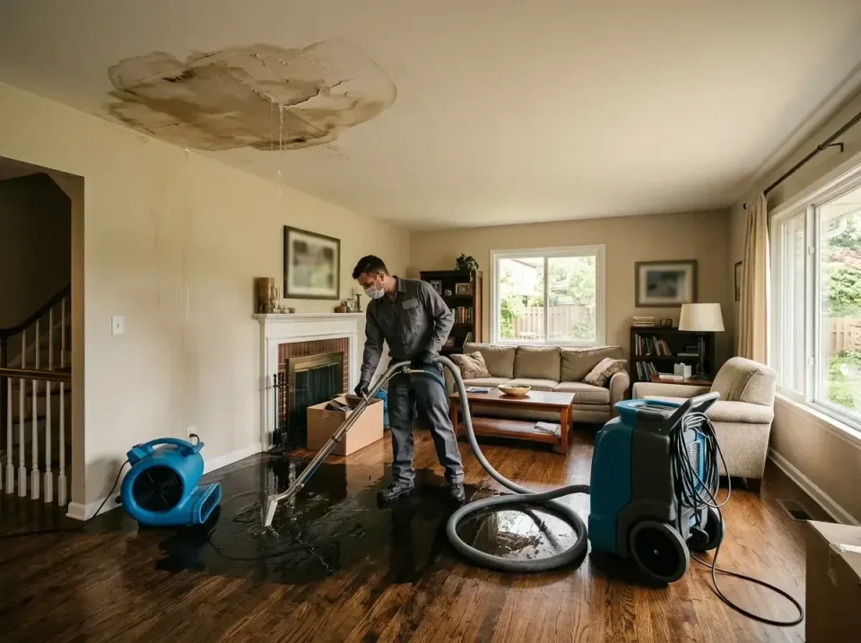 attic-pipe-burst-ceiling-drip-008 — frequently asked questions, Water Damage Restoration & Carpet Care in Midway, NC